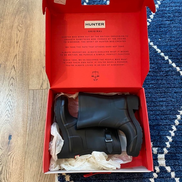 NEW Hunter Women's Original Ankle Boot Size 7 - Picture 5 of 6